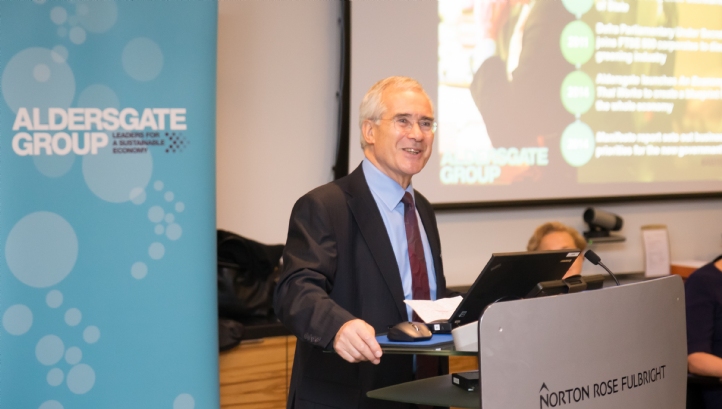The Aldersgate Group event also commemorated the upcoming 10-year anniversary of the Stern Review on the Economics of Climate Change